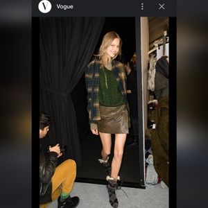 Isabel Marant Rabbit fur lambskin boots